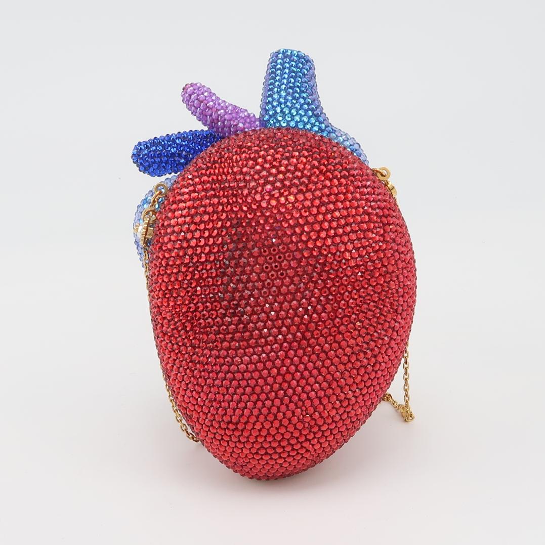 Gucci Multicolor Crystal Anatomical Heart Minaudière view 4