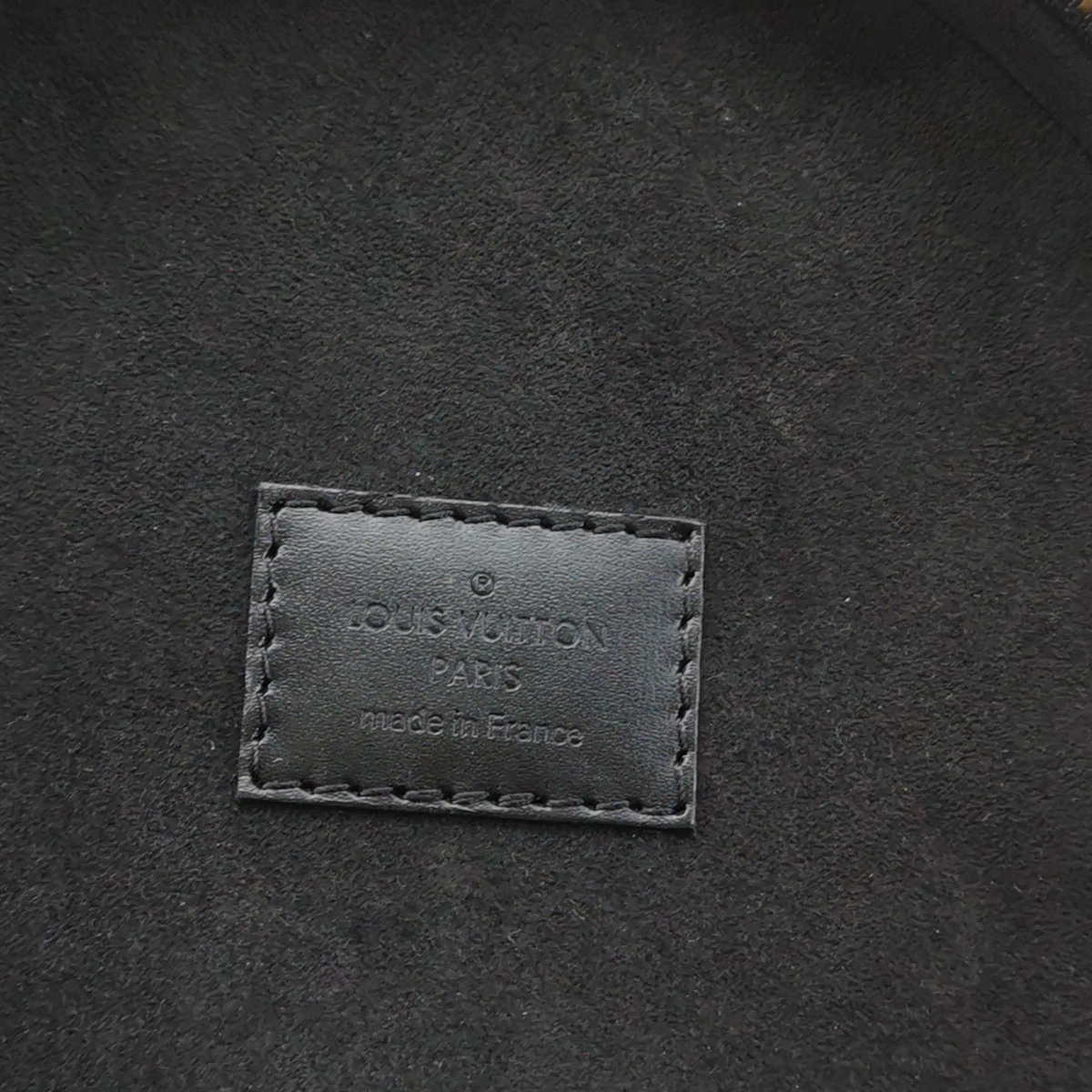 Louis Vuitton Cannes Monogram Reverse in Brown Coated Canvas with Leather Trim view 8